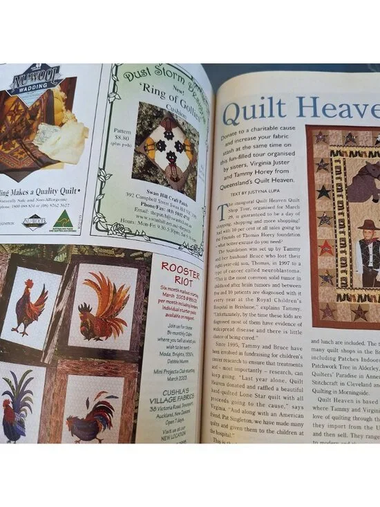 Australian Patchwork Quilting Magazine Vol 10 No 9 Autumn Quilts Projects - Picture 5 of 6